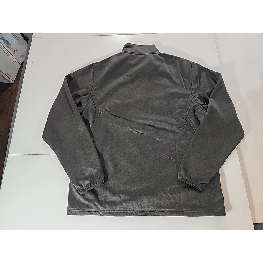 Kansas City Chiefs Dunbrooke Pathfinder Quarter‑Zip Jacket Men's XL Black NWT